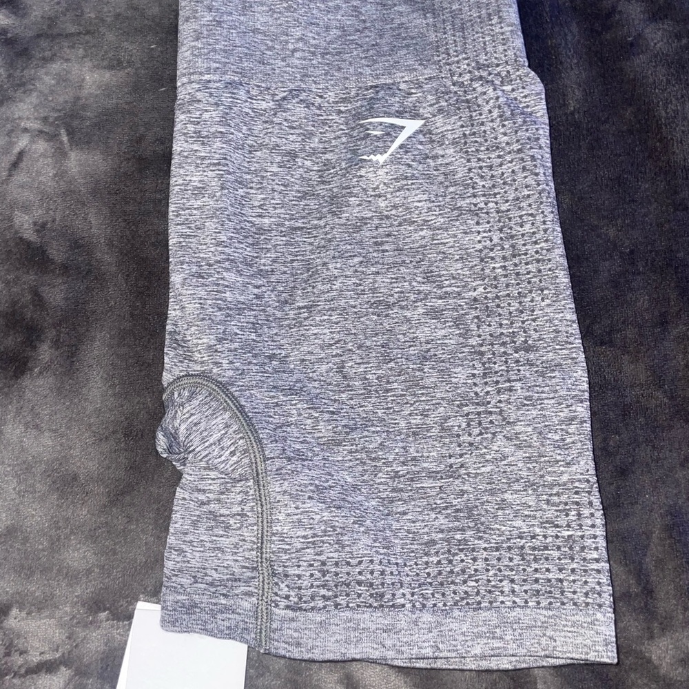Vital seamless shorts Smokey grey marl
